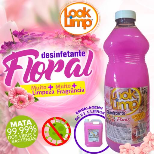 Desinfetante por Look Limp - Totem Display Álcool em Gel