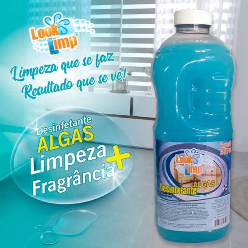 Desinfetante por Look Limp - Totem Display Álcool em Gel