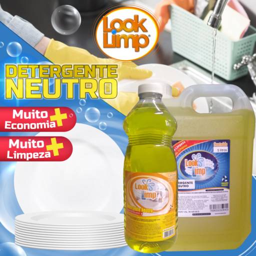 Detergente por Look Limp - Totem Display Álcool em Gel