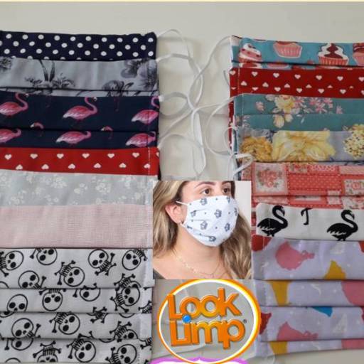 Mascaras  por Look Limp - Totem Display Álcool em Gel