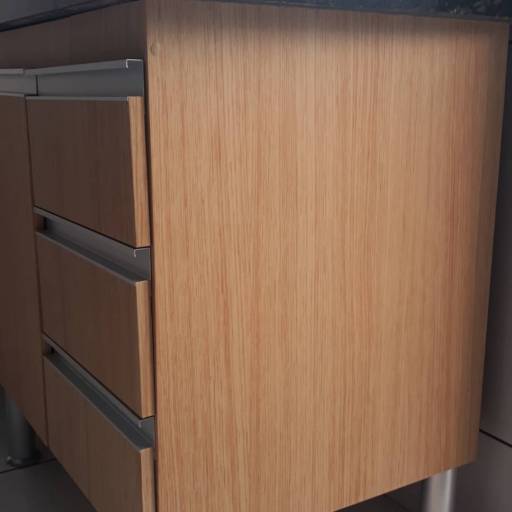 Envelopamento de Gabinete de Pia