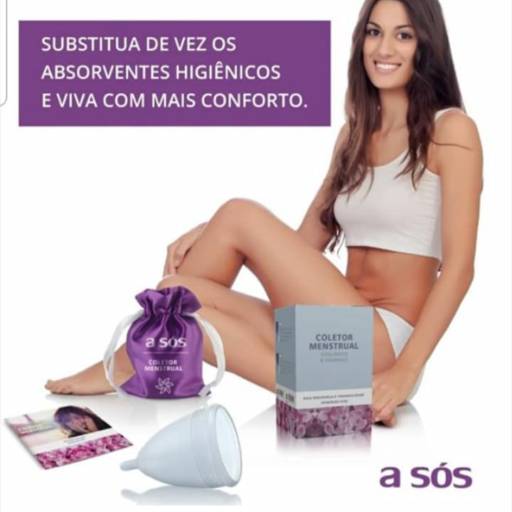 Coletor Menstrual a sós  por Sex Cool Produtos Sensuais