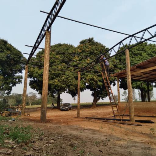 Passo a Passo de um Barracão	 por BM Prestadora de Serviços