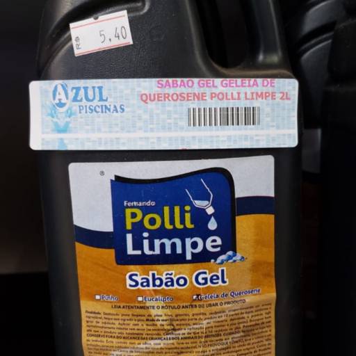 Sabão gel de querosene Polli Limpe 2 lt(Cópia)