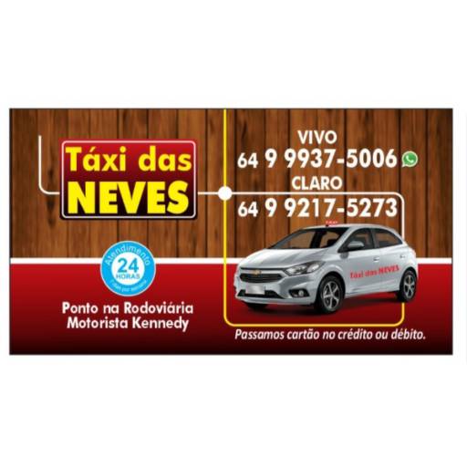 Comprar o produto de Táxi em Mineiros  em Táxis pela empresa Táxi das Neves em Mineiros, GO por Solutudo