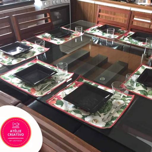 Jogo Americano por Lectícia de Santanna Darelli Leão - Pano de prato e Jogo Americano