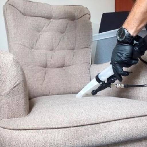 Comprar o produto de Limpeza e Higienização de Cadeiras e Poltronas em Limpeza pela empresa LIMPO Estofados em Brasília, DF por Solutudo