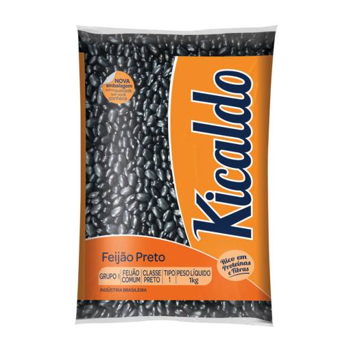 Comprar o produto de Feijão preto Kicaldo - Bauru em Mercearias pela empresa Mercearia Gran Vitoria em Bauru, SP por Solutudo
