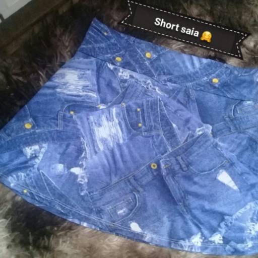 Short saia do P ao G por Macario Fashion Fitness