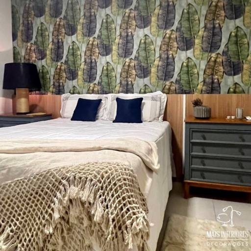 Papel de parede em Bauru  por Mais Interiores Decorações 