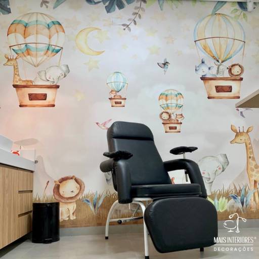 Papel de parede em Bauru  por Mais Interiores Decorações 