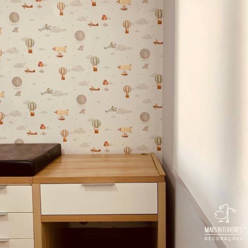 Papel de parede em Bauru  por Mais Interiores Decorações 