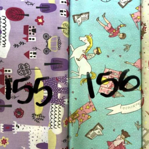 Tricoline Estampa Menina / Menino por Casa São Francisco Aviamentos 