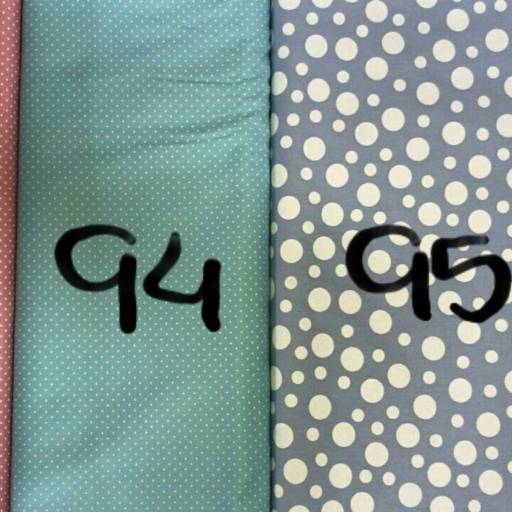 Tricoline Estampa Poa / Xadrez por Casa São Francisco Aviamentos 