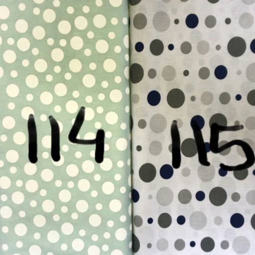 Tricoline Estampa Poa / Xadrez por Casa São Francisco Aviamentos 