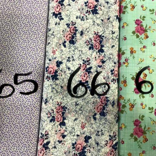 Tricoline Estampa Floral por Casa São Francisco Aviamentos 