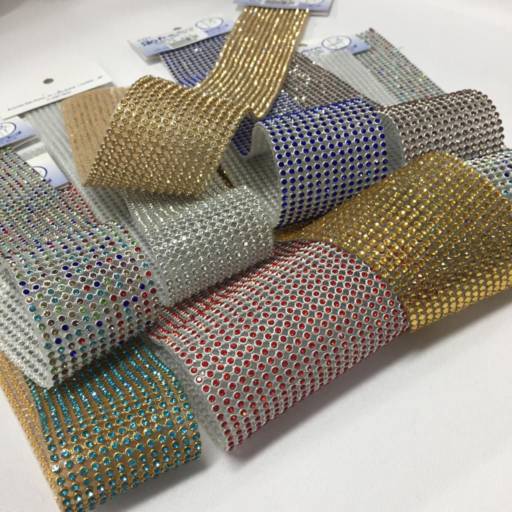 Manta de Strass - cada por Casa São Francisco Aviamentos 