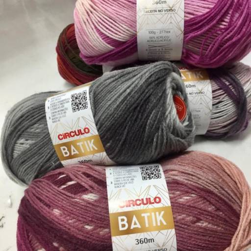 Novelo Círculo - Linha Batik - 100gr cada por Casa São Francisco Aviamentos 