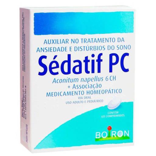 Sédatif PC - 60 comprimdos - Boiron em Atibaia, SP por Farmalu - Farmácia de Manipulação