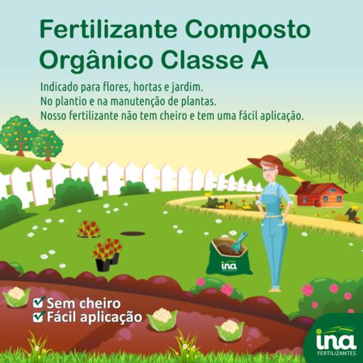 Fertilizante Composto Orgânico Classe A Granel