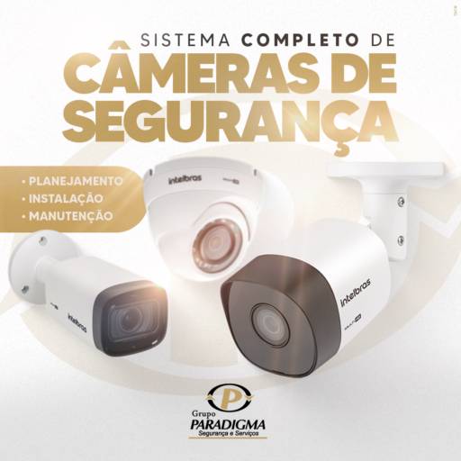 Comprar o produto de CFTV - Câmeras de Segurança c/ app para celular em Segurança e Monitoramento pela empresa Grupo Paradigma em Marília, SP por Solutudo
