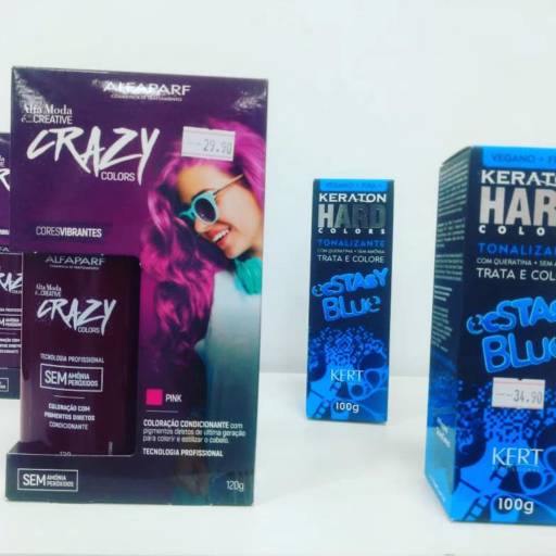 Comprar o produto de Tinta Creative Crazy Colors em Bauru em Farmácias pela empresa Drogaria Nações Farma em Bauru, SP por Solutudo