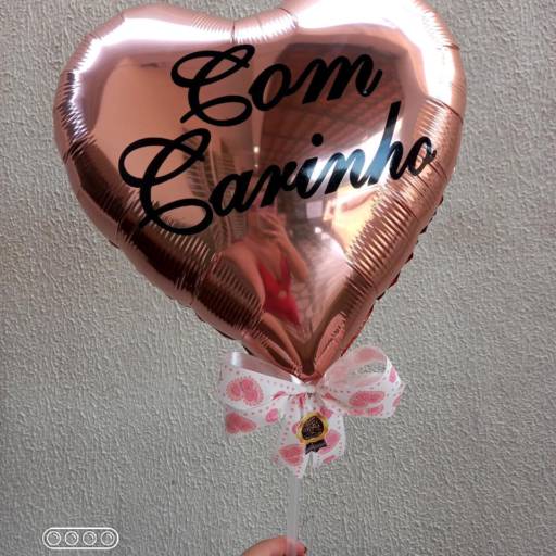 Balão na Vareta  em Foz do Iguaçu, PR por Floricultura 24hr Flores & Festas
