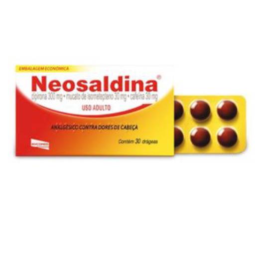 Neosaldina com 30 comprimidos 