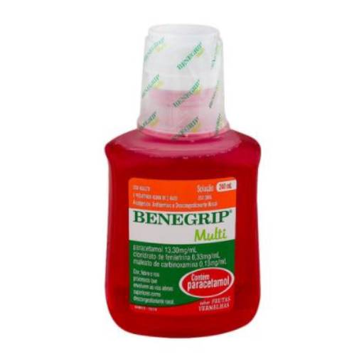 Benegrip Multi 13,30MG + 0,33MG + 0,13MG 240ML 