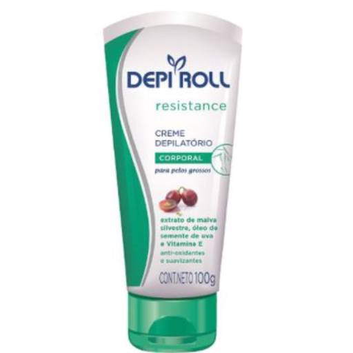 Creme Depilatório Corporal Depi Roll Pelos Grossos