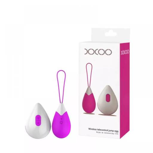 Vibrador bullet sem fio com controle remoto. 