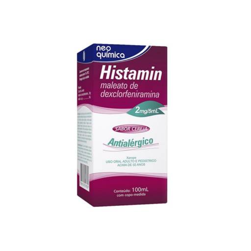 Histamin líquido 100ml por Farmácia Brasil Poupa Lar Container 