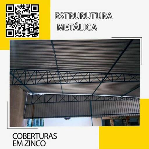 Estrutura Metálica - Cobertura em Zinco