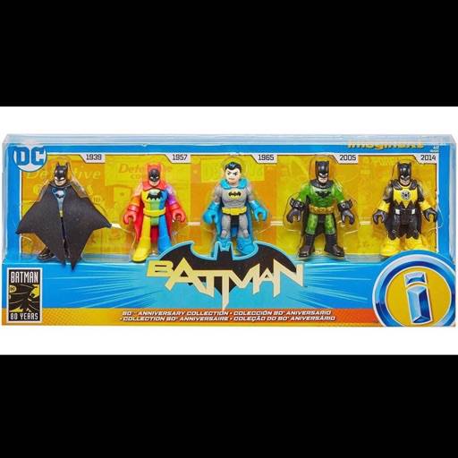 Comprar o produto de Conjunto Batman 80 anos - Imaginext em Bonecos pela empresa Aquarela Toys em Araruama, RJ por Solutudo