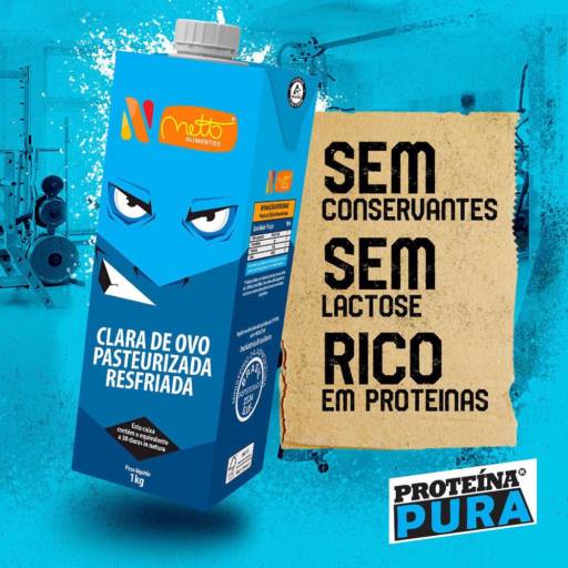 Clara de Ovo Pasteurizada Resfriada