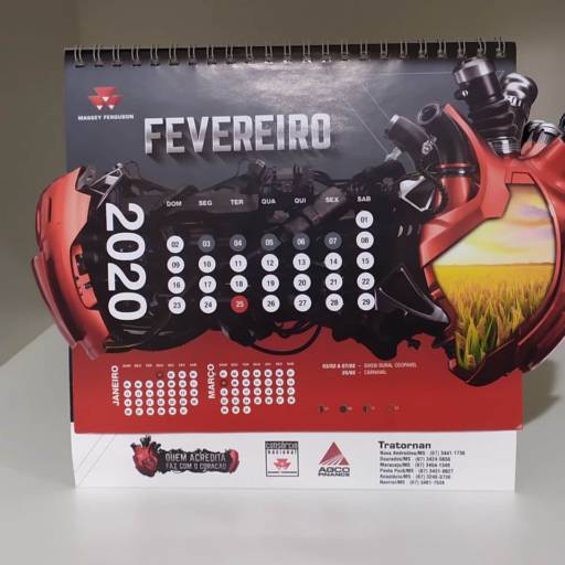 Calendários de Mesa por Gráfica Akatsuka