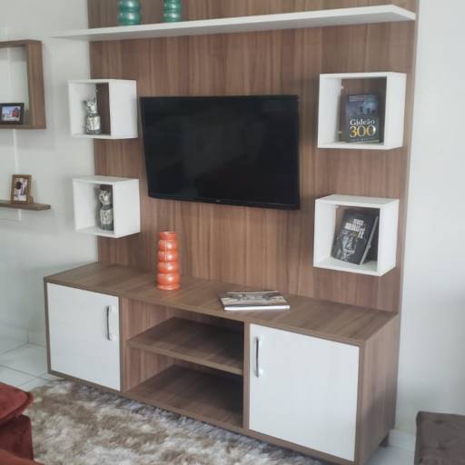 Painel de TV por Decorare Móveis Planejados