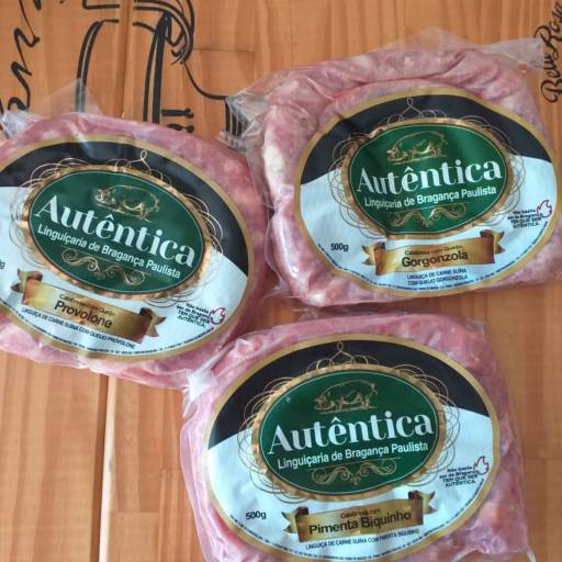 Linguiças de Provolone, Gorgonzola e Pimenta Biquinho 