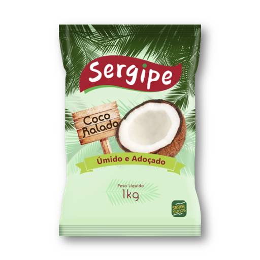 Coco Ralado 1 kg Adoçado em Aracaju, SE por Sergisucos