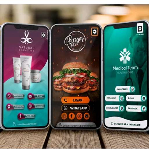 Cartão de visitas Digital