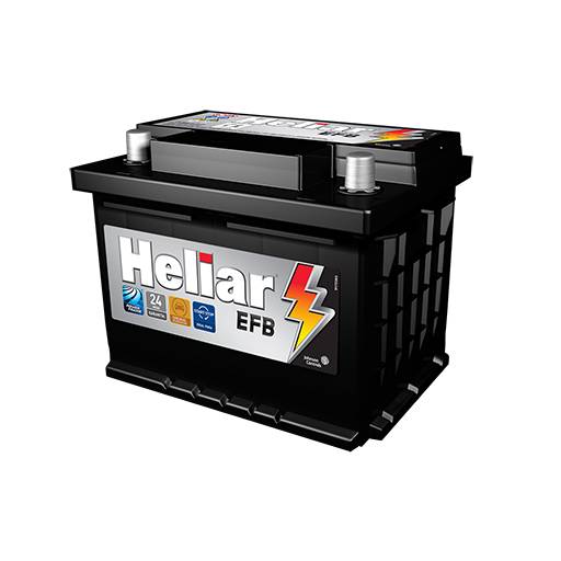 Heliar EFB por Baterias Potência Lubrificantes