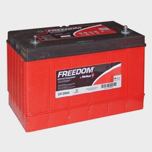 Bateria Selada P/ Nobreak Df2000-Pp 12v/115ah Estacionaria - Código 9897 Freedom por Baterias Potência Lubrificantes