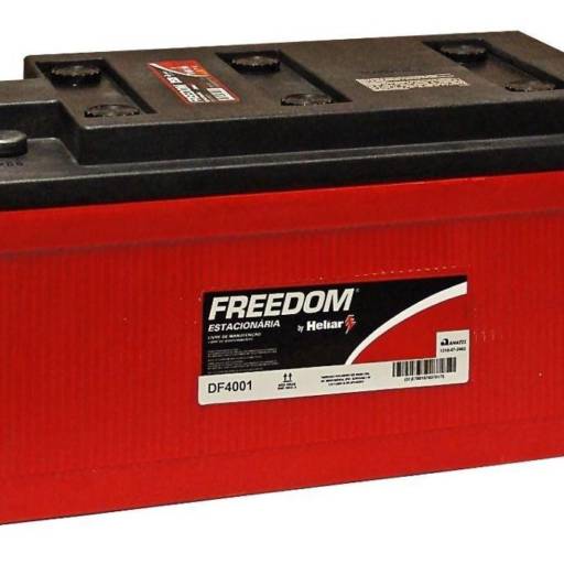 Bateria Estacionaria Heliar Df4100 240 Ah Nf - Freedom por Baterias Potência Lubrificantes