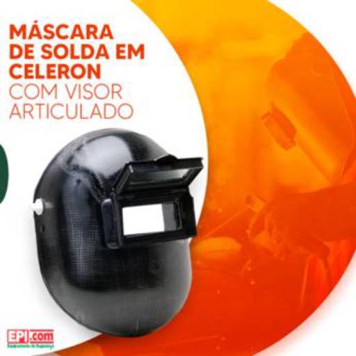 Comprar o produto de Máscara de Solda em Celeron em Máscaras de Solda pela empresa EPI.COM - Equipamentos de Segurança do Trabalho em Birigui, SP por Solutudo