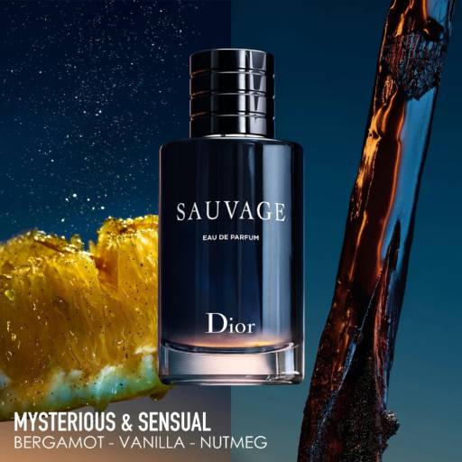 Sauvage Eau de Parfum 60 ml. Dior por SAMY BEAUTY Perfumaria - Perfumes Importados