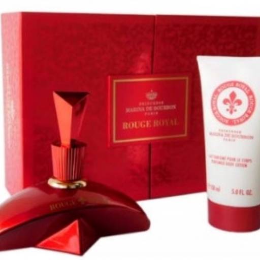 Kit Coffret PRINCESSE Mariana de Bourbon Rouge Royal Parfum 100 ml. e Loção 150 ml. por SAMY BEAUTY Perfumaria - Perfumes Importados