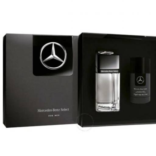 Kit Coffret Mercedes Benz Select Toilette 100 ml. e Desodorante 75 g por SAMY BEAUTY Perfumaria - Perfumes Importados