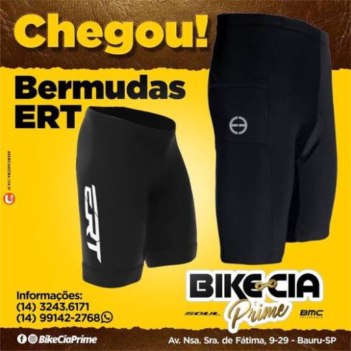Comprar o produto de  Bermudas ERT em Ciclismo pela empresa Bike Cia Prime - Jardim América em Bauru, SP por Solutudo