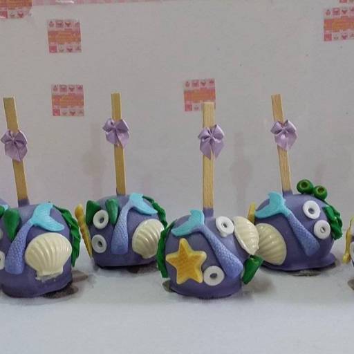 Bolo Tema Sereia por Delícias Demarchi