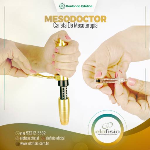 Mesodoctor Caneta De Mesoterapia - Doutor da Estética - Elofisio Aparelhos para Estética e Fisioterapia